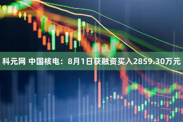 科元网 中国核电：8月1日获融资买入2859.30万元